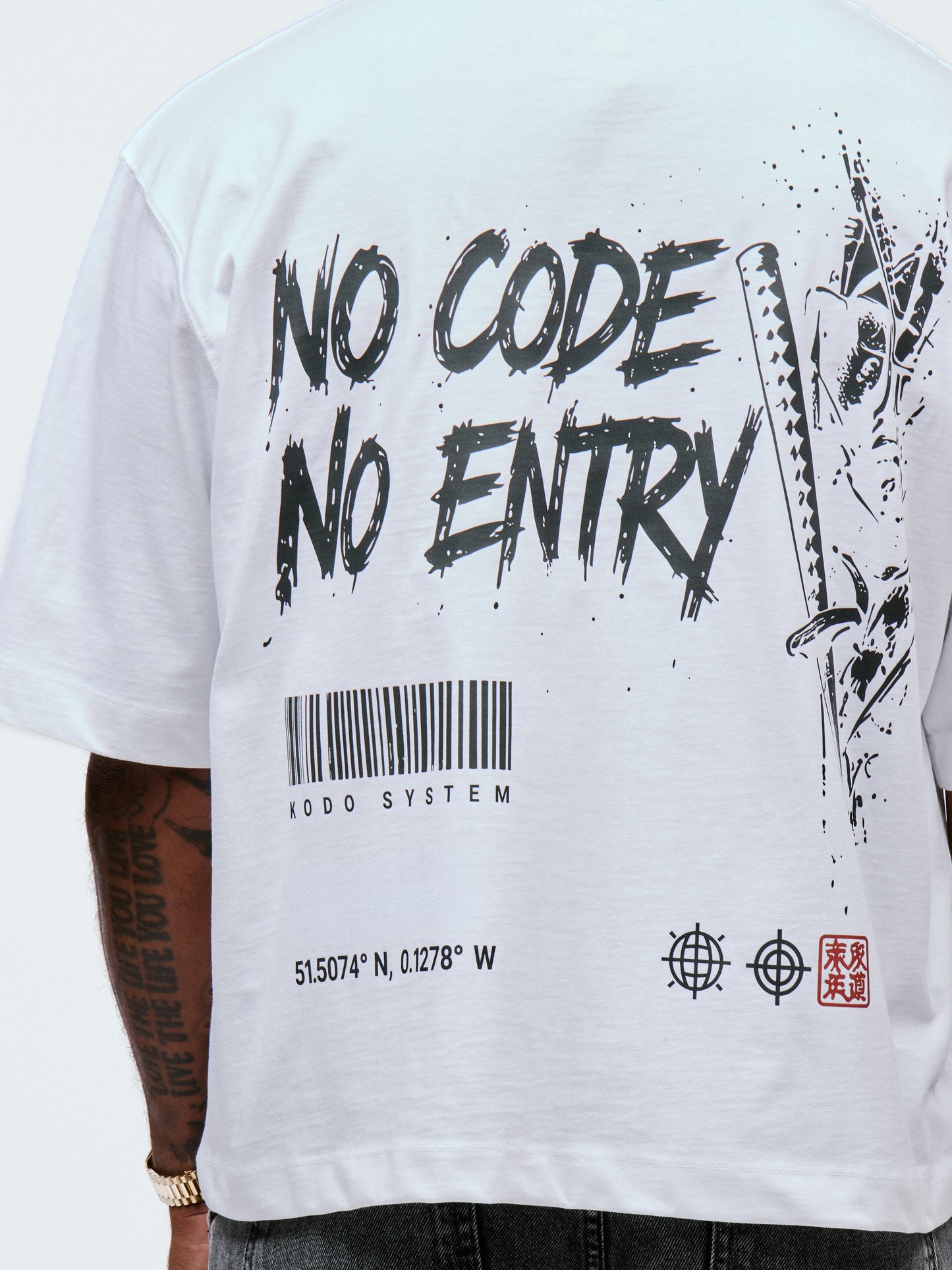Kodo Clo. No Code Boxy Cropped T-Shirt