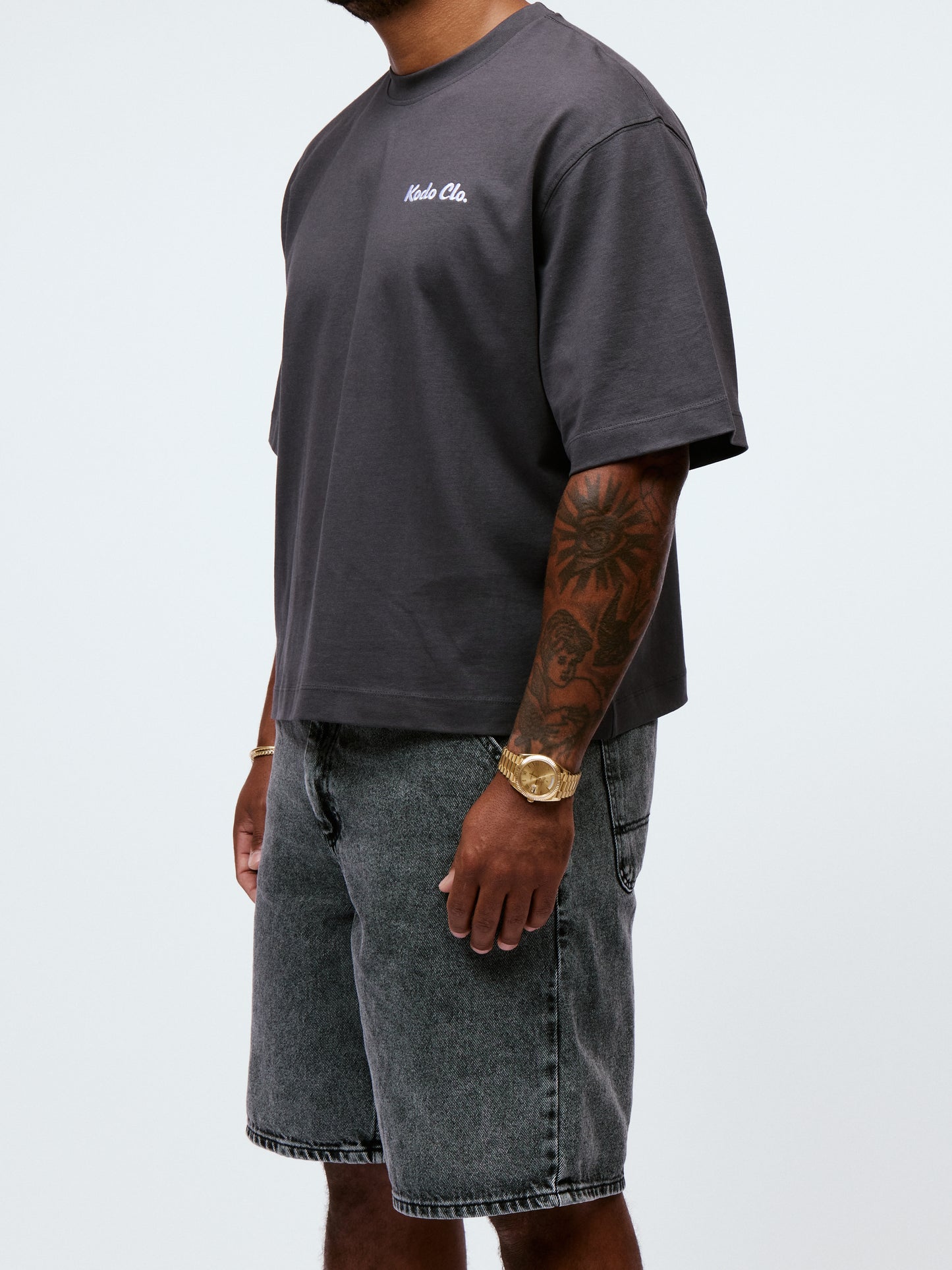 Kodo Clo. Silent Move Boxy Cropped T-Shirt