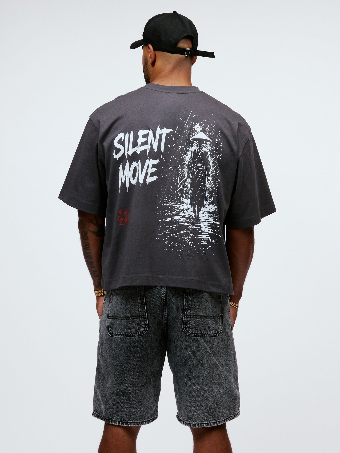 Kodo Clo. Silent Move Boxy Cropped T-Shirt