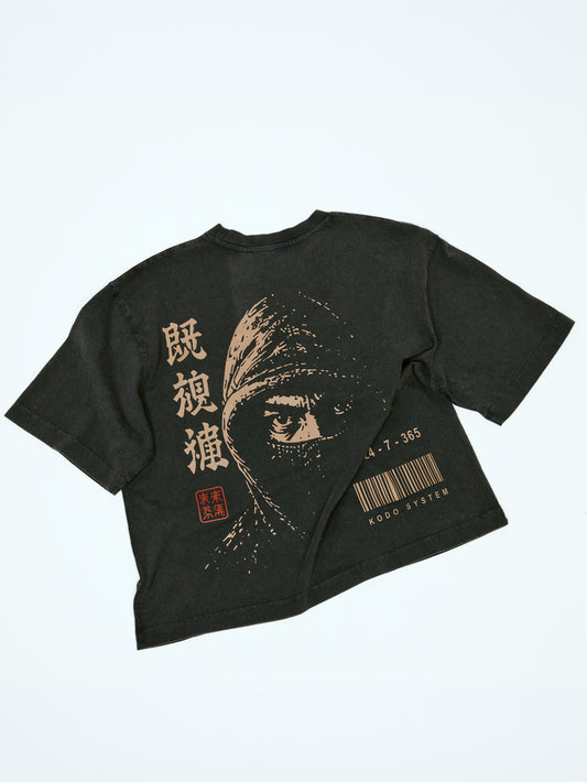 Kodo Clo. Trust None Boxy Cropped T-Shirt