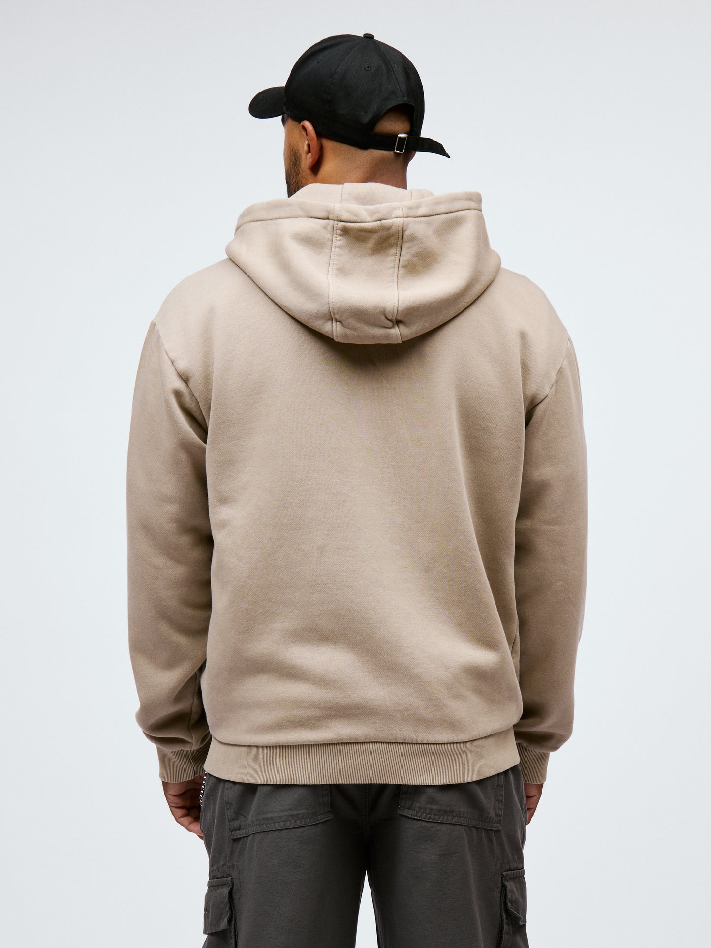 Kodo Clo. Vintage Heavy Zip Hoodie - Beige