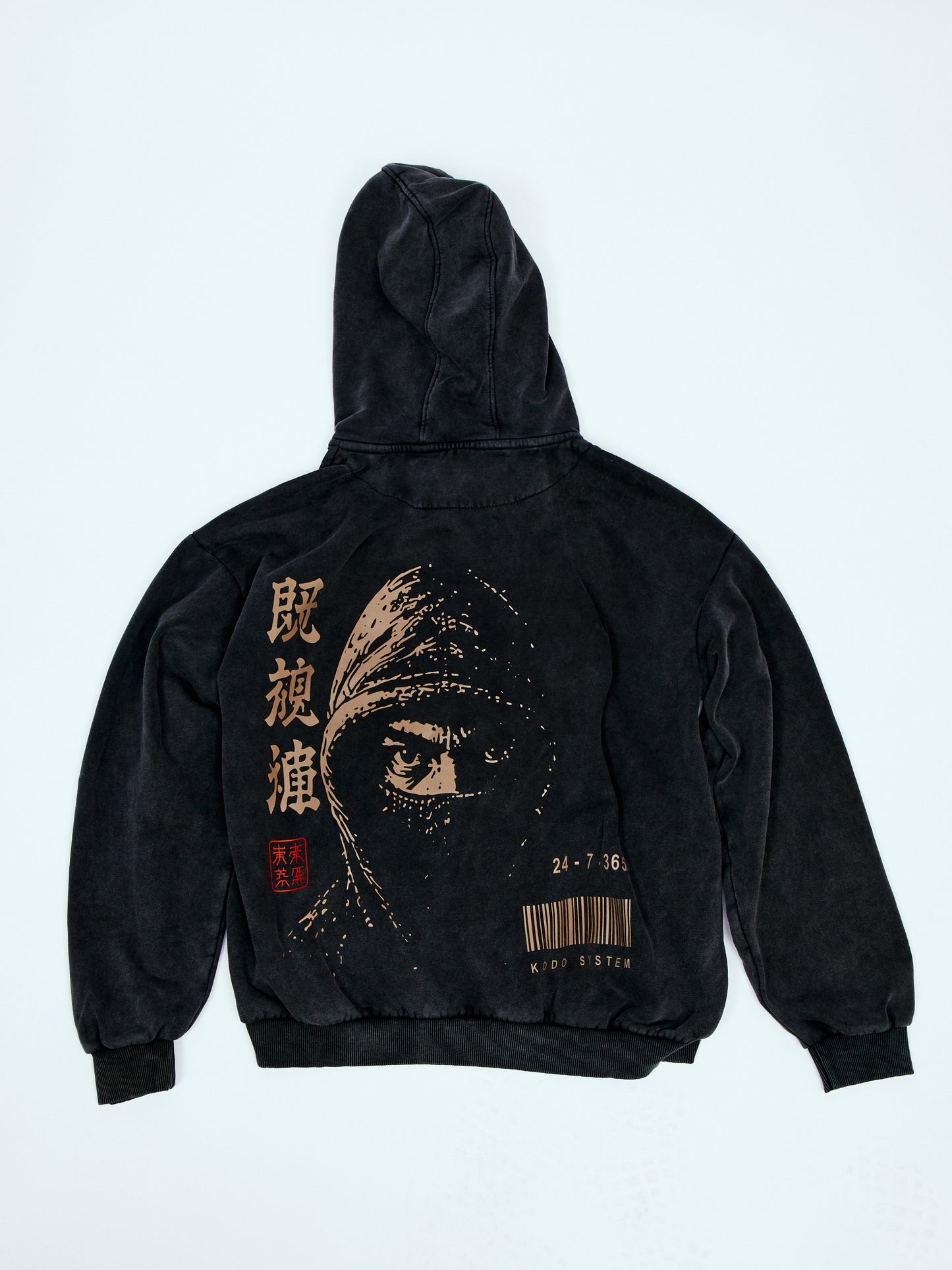 Kodo Clo. Trust None Vintage Heavy Zip Hoodie