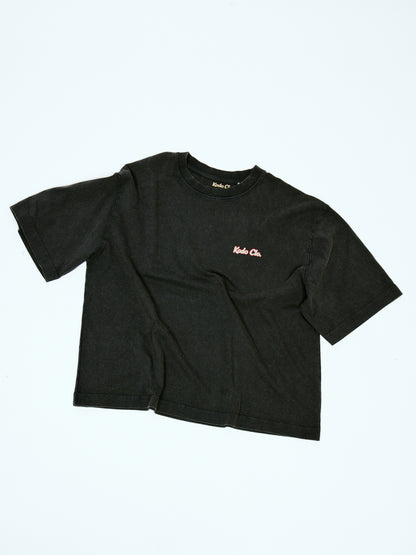 Kodo Clo. Boxy Cropped T-Shirt - Black